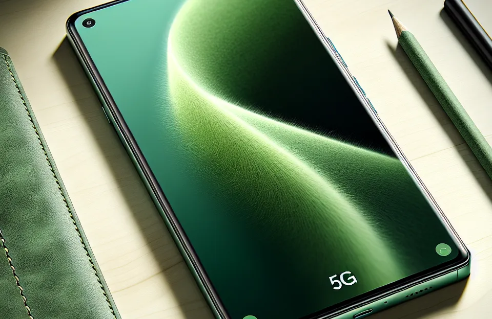 Smartphone Moto G54 5G: 8 GB de RAM Boost e 256 GB Verde – Couro Vegano