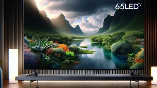 Samsung Smart TV 65" QLED 4K 65Q70D com 120Hz e AI