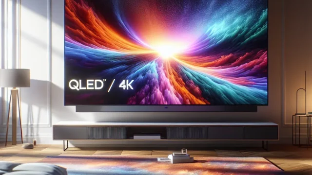 Samsung Smart TV 65" QLED 4K 65Q60D com Tecnologia de Pontos Quânticos