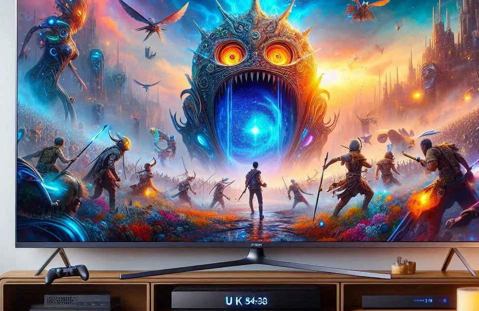 Samsung Smart TV 65" UHD 4K 65DU7700 – Processador Crystal 4K e Gaming Hub