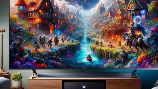Samsung Smart Gaming TV 43" Neo QLED 4K 43QN90D – Mini LED, 144Hz e AI