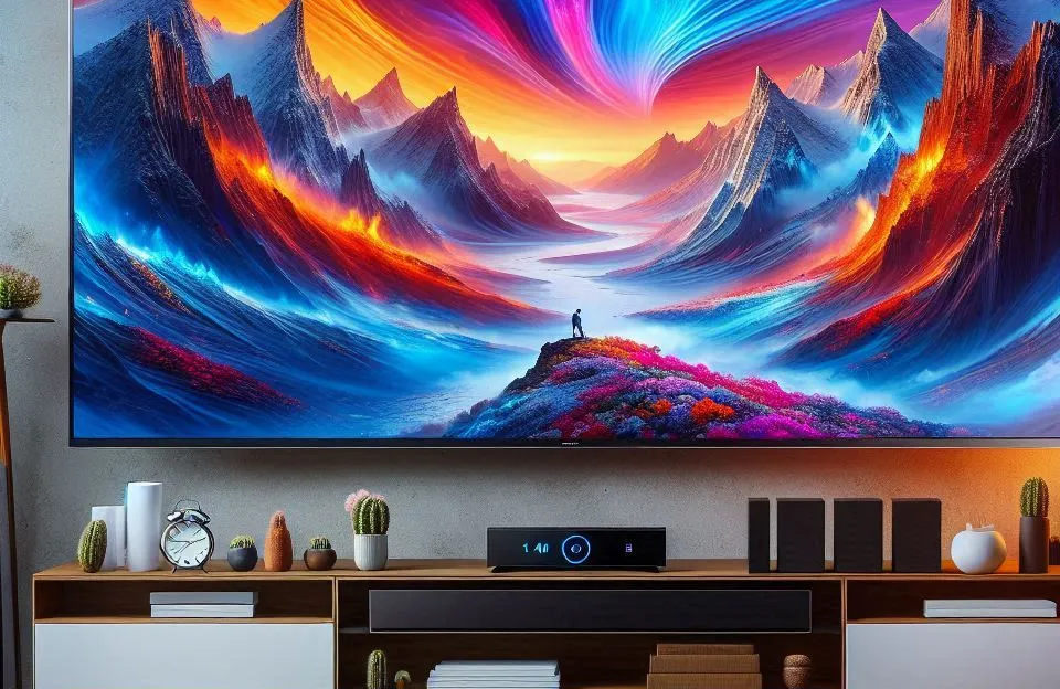 Samsung Smart TV 55" QLED 4K 55Q70D com Tecnologia de Pontos Quânticos e Upscaling 4K AI