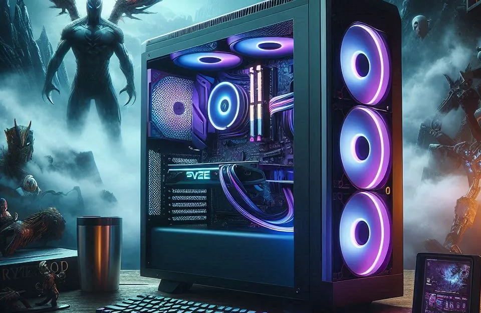 PC Gamer AMD Ryzen 5 5600GT com 16GB DDR4 e SSD de 480GB