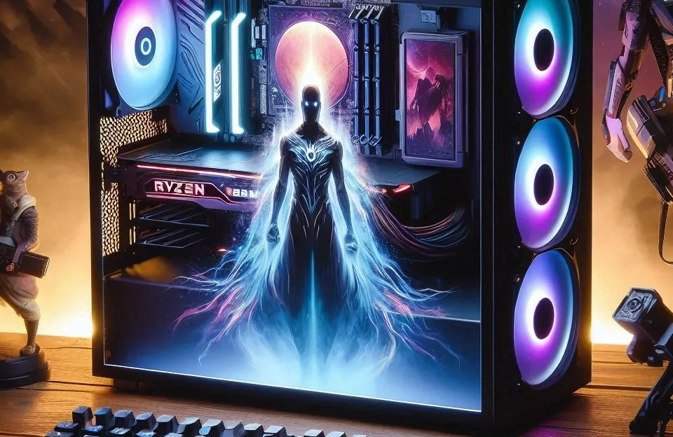 PC Gamer ITX Arena Ryzen 5 5600G 16GB SSD 480GB RGB
