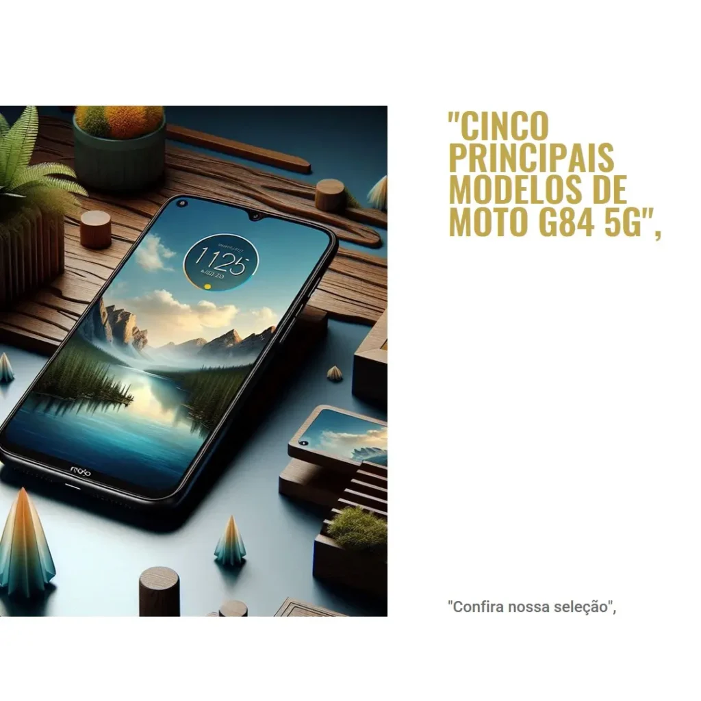 Cinco Principais Modelos de Moto G84 5G 256Gb