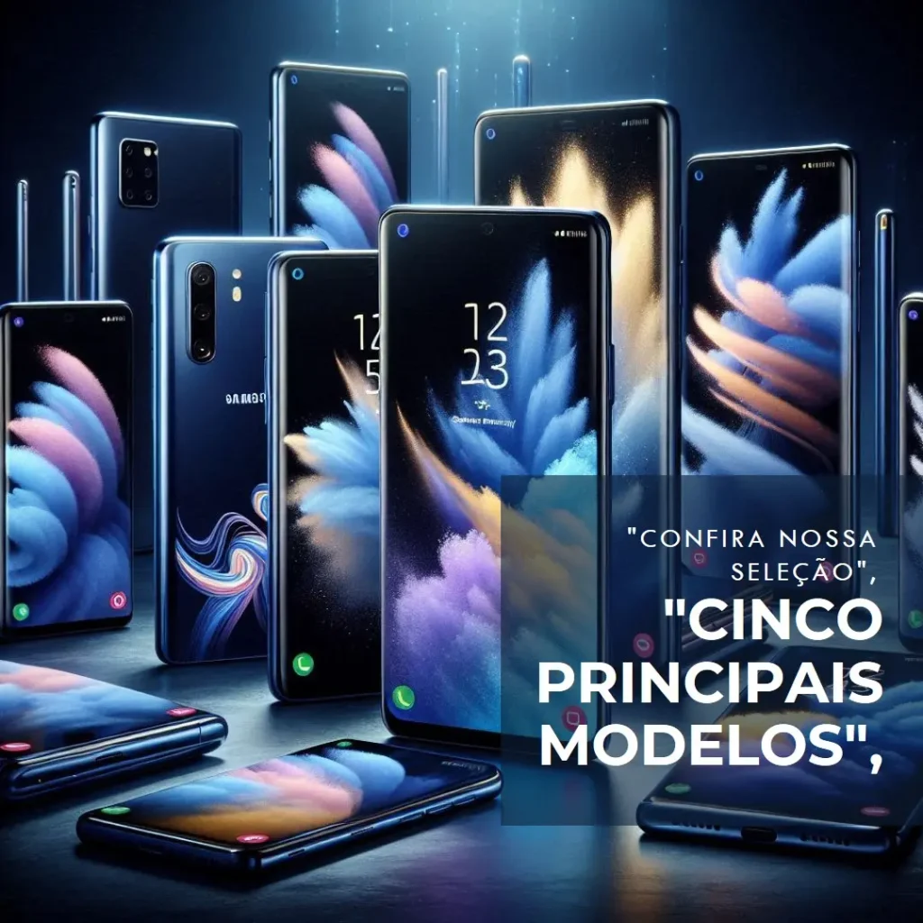 Cinco Principais Modelos de celular Samsung FE
