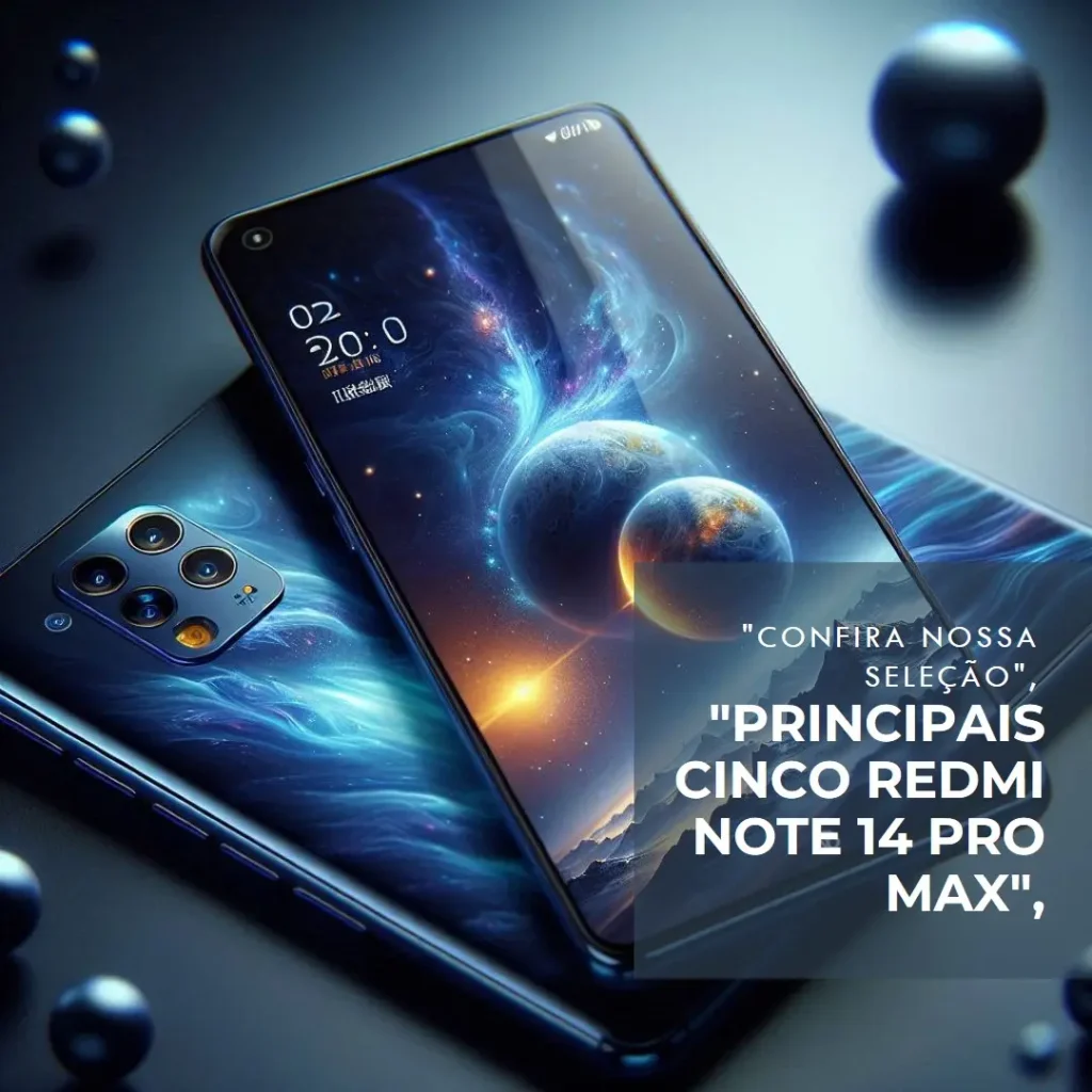 Principais Cinco Redmi Note 14 pro max