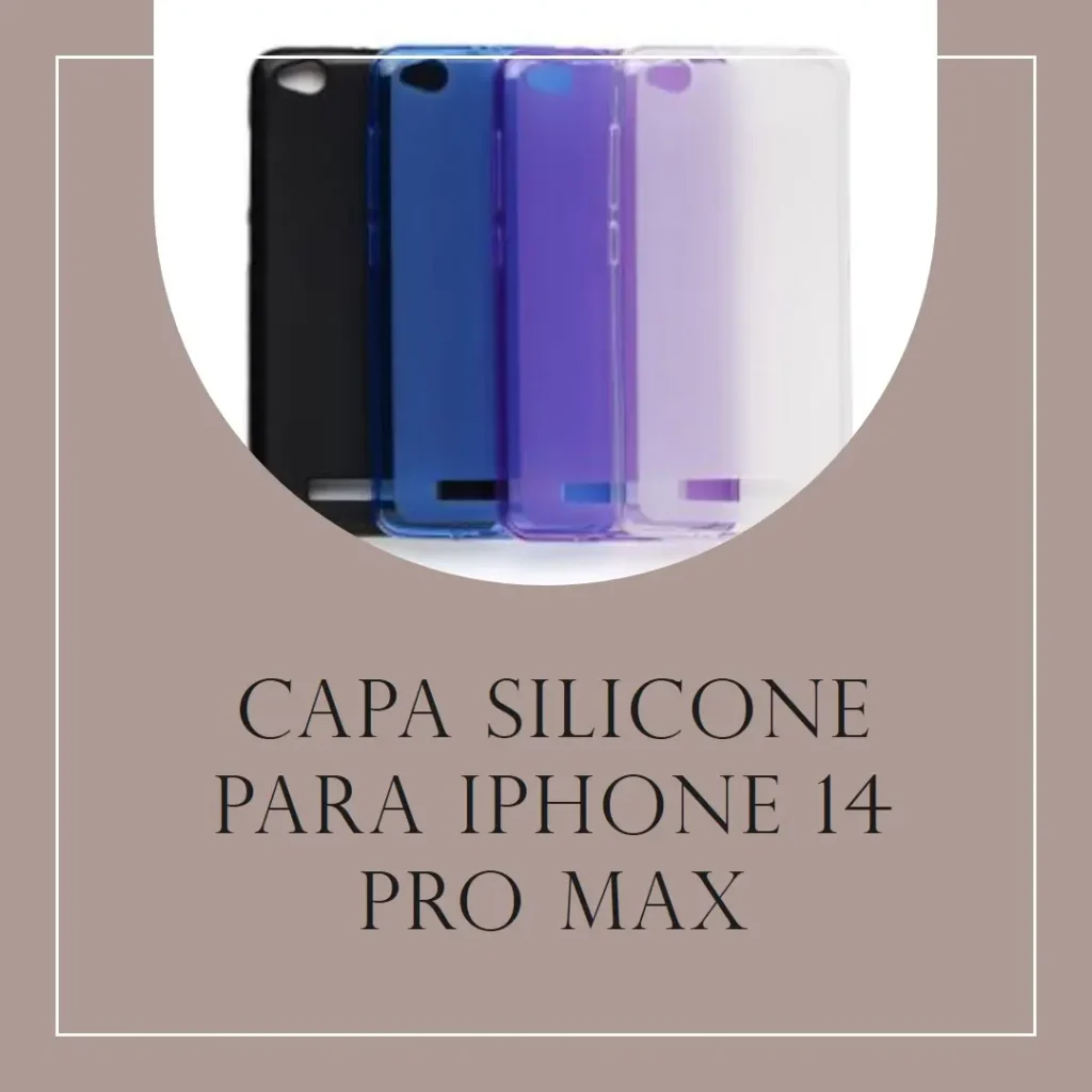 Apple Capa de Silicone com MagSafe para iPhone 14 Pro Max – Meia-noite