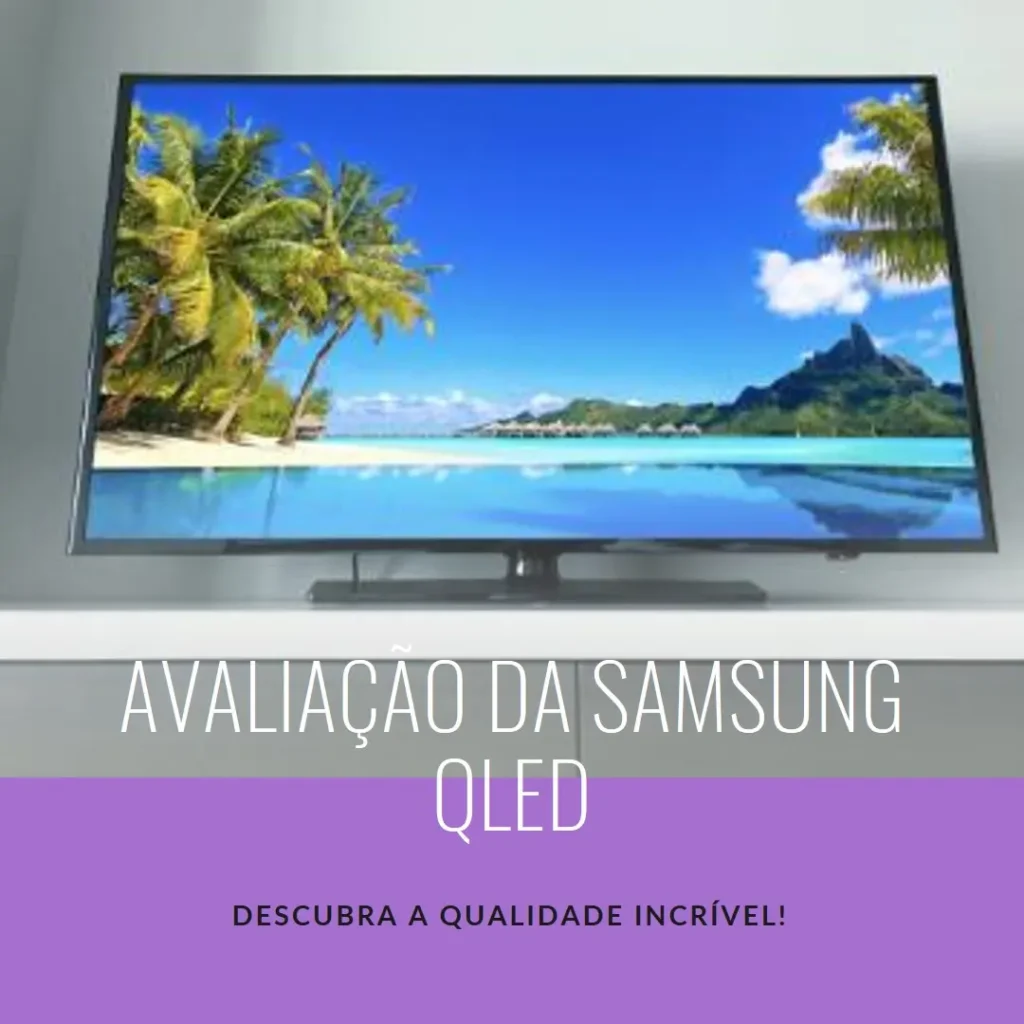 Samsung Smart TV 65" QLED 4K 65Q60D com Tecnologia de Pontos Quânticos
