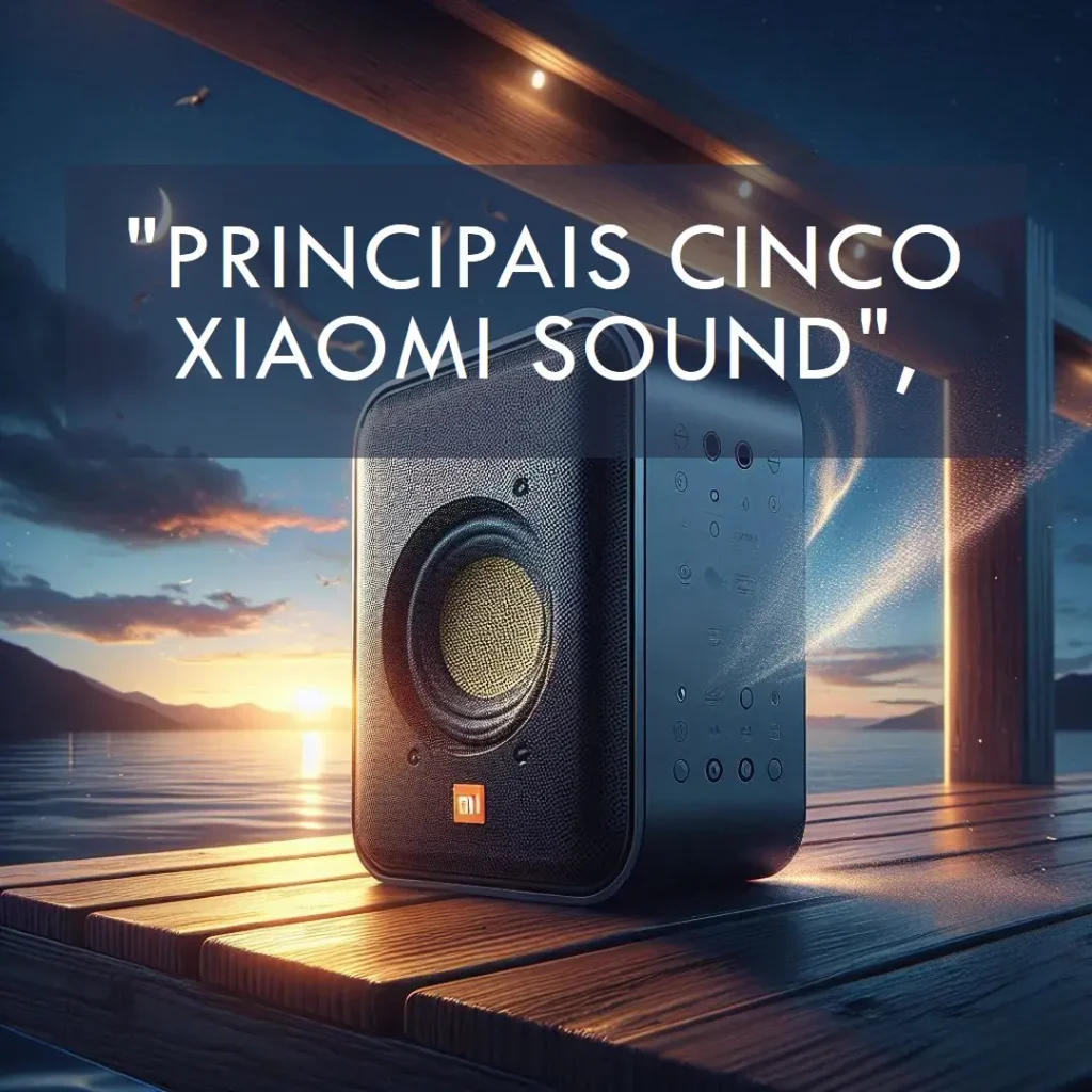 Principais Cinco Xiaomi sound outdoor 30w blue