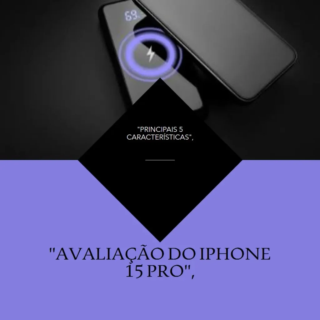 Principais 5 iPhone 15 Pro 128