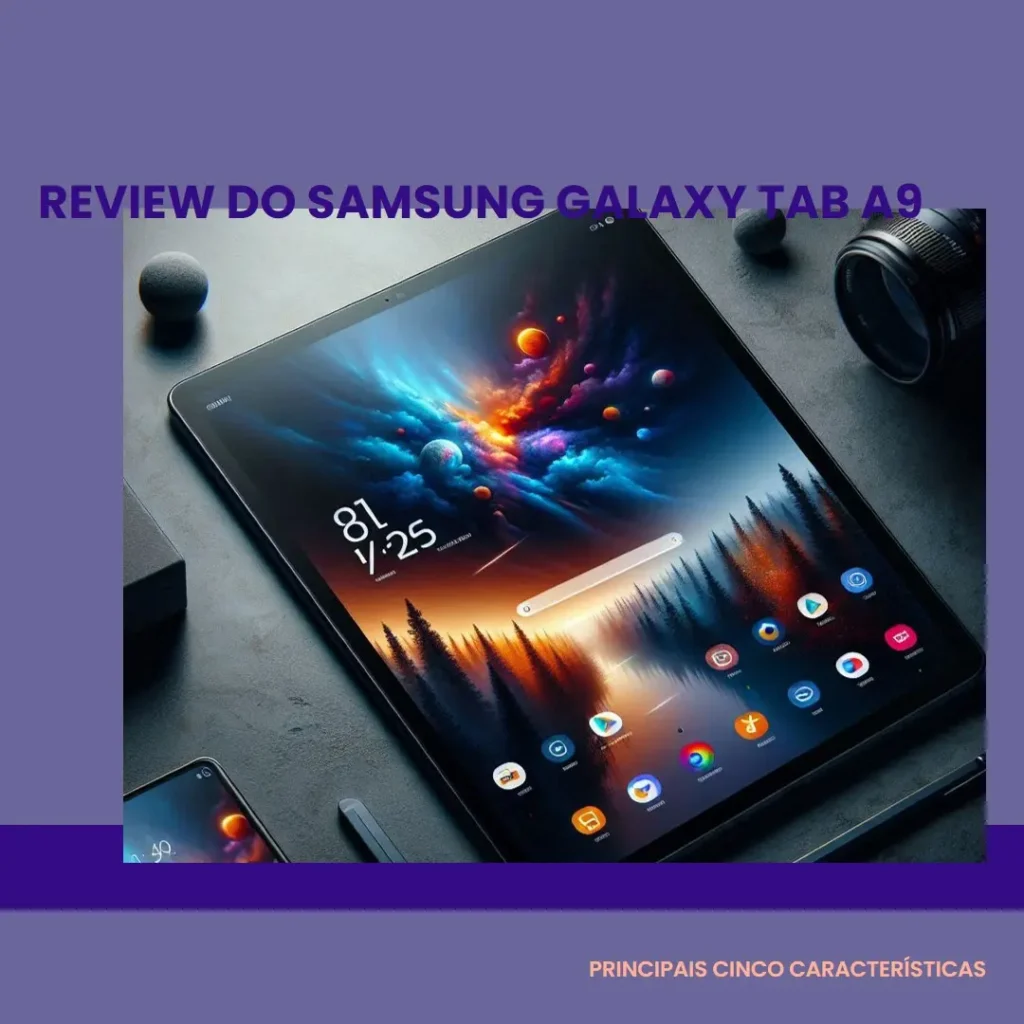 Principais Cinco Samsung Galaxy Tab A9
