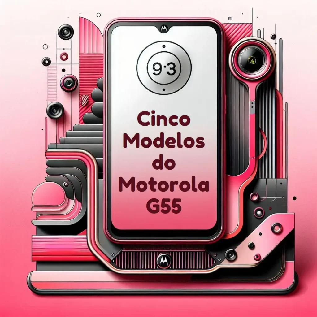 Cinco Principais Modelos de Motorola G55 rosa