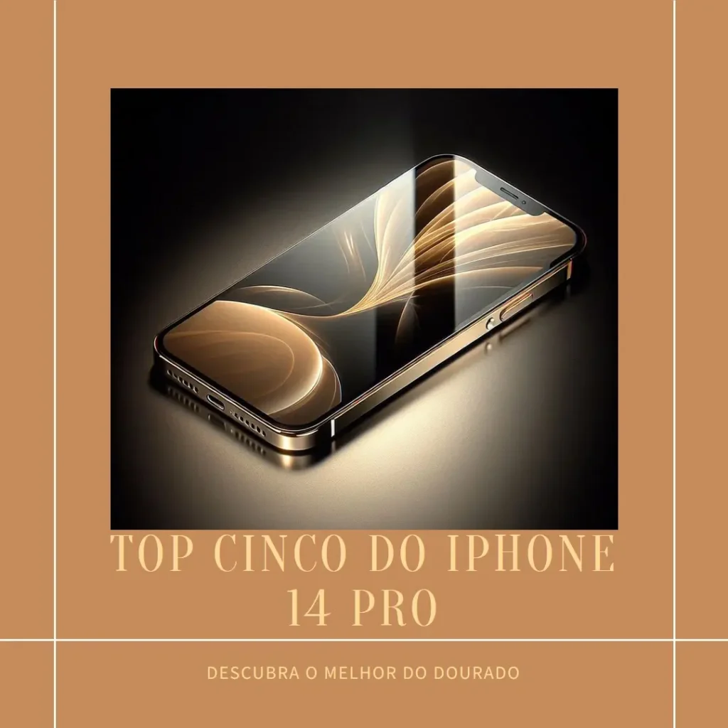 Top Cinco iPhone 14 Pro Dourado