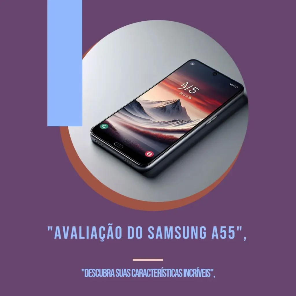 Samsung Galaxy A55 5G: Desempenho e Câmera Tripla de 50MP