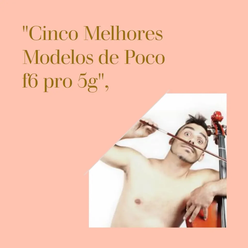 Cinco Melhores Modelos de Poco f6 pro 5g