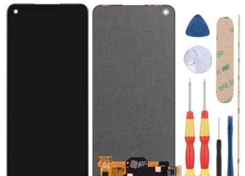 AiBaoQi Substituição de tela para Oppo Reno 7 5G CPH2371 peças de reparo de tela LCD digitalizador de tela sensível ao toque com ferramentas