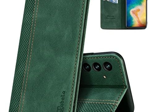 AKABEILA Capa para Realme GT Neo 5/Realme GT3/Realme GT Neo 5 240W Capa carteira flip de couro PU premium com fecho magnético Kickstand slots para cartões, capa fólio para celular, capa protetora