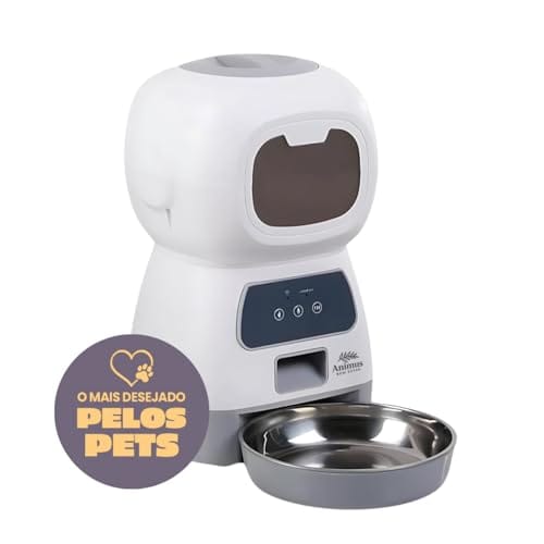 Alimentador Automático Smart Cães Gatos Pets Programável Animus