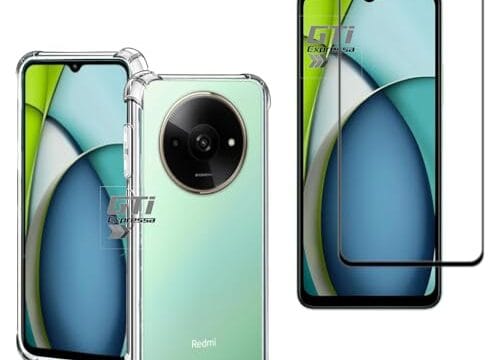 Capa Anti Impacto e Película para Celular Xiaomi Redmi A3X, Material Silicone Macio e Flexível, Textura Agradável