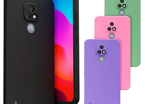 Capa Capinha Case Compatível Motorola Moto E7 Silicone Veludo Premium [2ASHOP] (PRETO)