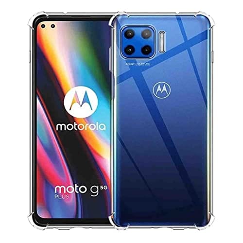 Capa Case Anti impacto Transparente Moto G 5G Plus Moto G 5G - Bordas Reforçadas Silicone TPU (Moto G 5G Plus)