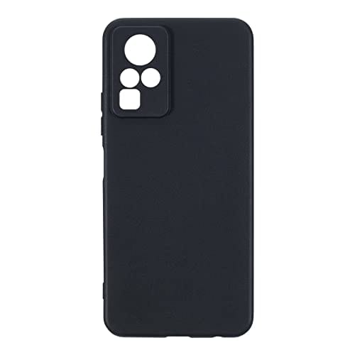 Capa para Infinix Zero X, capa traseira de TPU (poliuretano termoplástico) macio à prova de choque, amortecedor de silicone, anti-impressões digitais, capa protetora de corpo inteiro para Infinix Zero X Pro (17 cm) (preto)