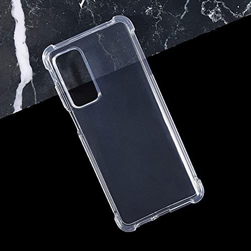 Capa para Motorola Edge 2021, capa traseira de TPU macia à prova de choque, de silicone, anti-impressões digitais, capa protetora de corpo inteiro para Moto Edge 2021 América do Norte (6,7") (transparente)