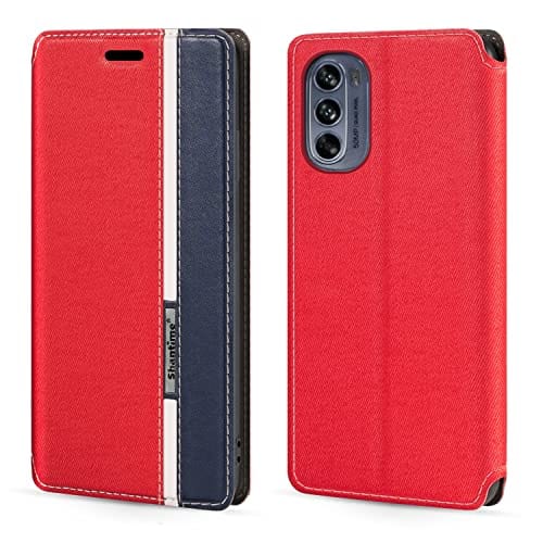 Capa para Motorola Moto G62 India, capa flip de couro com fecho magnético multicolorido fashion com porta-cartão para Motorola Moto G62 India (6,5 polegadas)