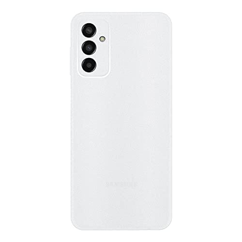 Capa para Samsung Galaxy F13, capa traseira de TPU macio à prova de choque silicone bumper anti-impressões digitais capa protetora de corpo inteiro para Samsung Galaxy M13 India (6,60 polegadas) (branca)