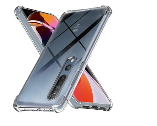 Capa para Xiaomi Mi 10 / Mi 10 Pro (5g) anti-impacto TPU transparente borda reforçadas anti-choque