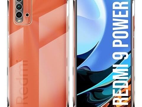 Capa para Xiaomi Redmi 9 Power anti-impacto TPU transparente borda reforçadas anti-choque