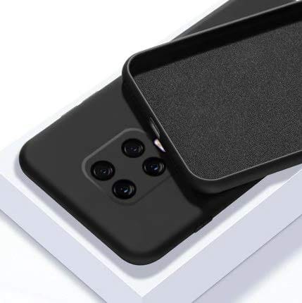 Capa Para Xiaomi Redmi Note 9s Note 9 Pro Note 9 Pro Max Silicone Case Aveludada (Preto)
