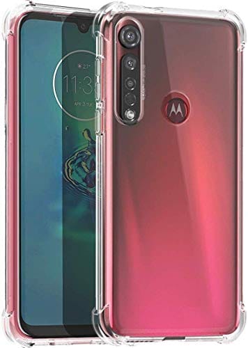Capa Protetora Para Motorola Moto G8 Plus Tela De 6.3 Polegadas Capinha Case Transparente Air Anti Impacto Proteção De Silicone Flexível - Danet