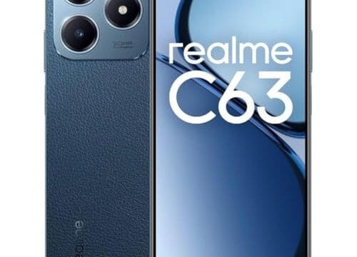 Celular Realme C63 256gb Dual Sim 8gb Smartphone Original Azul