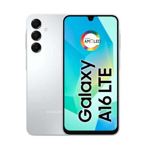 Celular Samsung Galaxy A16, 128GB + 4GB RAM, Câmera de até 50MP, Tela 6.7", NFC, IP54, Bateria 5000 mAh - Cinza
