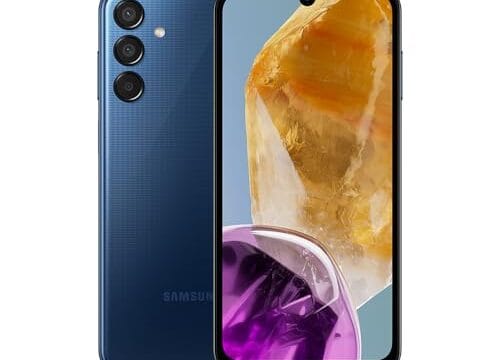 Celular Samsung Galaxy M15 5G, 6.000mAh, Câmera Tripla até 50MP, 128GB (Azul Escuro)