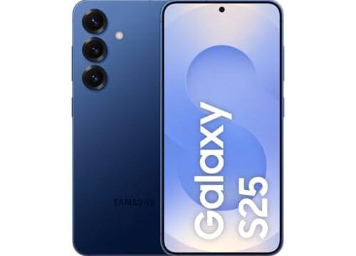 Celular Samsung Galaxy S25 5G, 256GB, 12GB RAM, Câmera Tripla de 50+12+10, Tela Grande de 6.2", Azul Marinho– Neste modelo de 256GB você ganha o dobro de memória pelo mesmo preço de 128GB