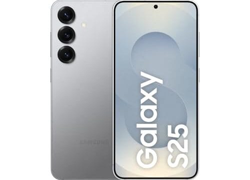 Celular Samsung Galaxy S25 5G, 256GB, 12GB RAM, Câmera Tripla de 50+12+10, Tela Grande de 6.2", Prata – Neste modelo de 256GB você ganha o dobro de memória pelo mesmo preço de 128GB