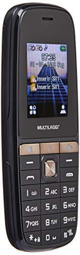 Celular Up Play Dual Chip MP3 com Câmera Preto Multilaser - P9076