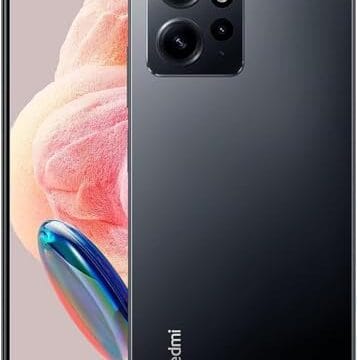 Celular Xiaomi Redmi Note 12 128 GB/6 GB de RAM/Dual SIM/Telap e 13 MP - Cinza Ônix - Preto