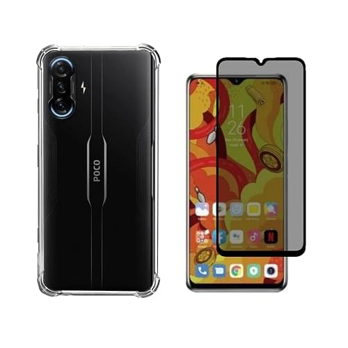 KIT Capa Anti-Impacto + Película De Privacidade 3D para Poco F3 GT (Tela 6.67)