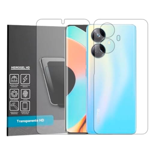 Película Hidrogel HD Frente e Verso Para Realme 10 Pro Plus