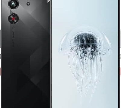 REDMAGIC 10 Pro 144Hz Gaming Phone, Smartphone Android 5G, 12GB RAM+256GB ROM, Snapdragon 8 Elite, 6.85" 1.5K AMOLED Tela Cheia, FHD+, Câmera 50MP, Dual-Sim, Celular Desbloqueado Preto