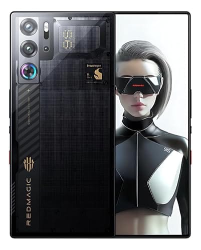 REDMAGIC 9S Pro Smartphone 5G, teléfono para juegos de 120Hz, pantalla completa, cámara debajo de la pantalla, teléfono Android de 6500 mAh, Snapdragon 8 Gen 3, 12+256GB sleet (6GB+512GB / Cyclone)