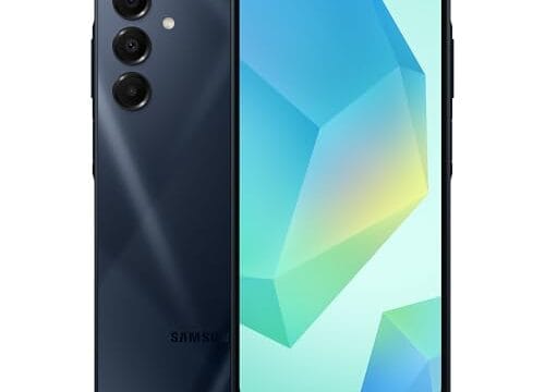 Samsung Celular Galaxy A16 5G, 256GB + 8GB RAM, Câmera de até 50MP, Tela 6.7", NFC, IP54, Bateria 5000 mAh (Azul Escuro)