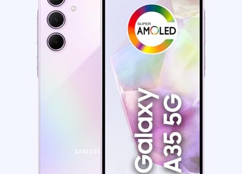 Samsung Galaxy A35 5G, Câmera Tripla Traseira de até 50MP, Selfie de 13MP, Nightography, Apagador de objetos, Design em vidro e IP67, Tela Super AMOLED de 6.6" 120Hz Vision Booster, 128GB - Rosa