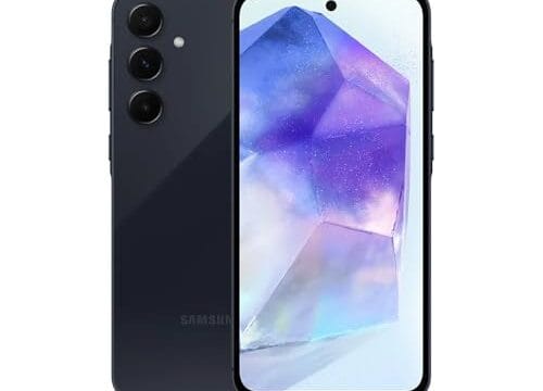 Samsung Galaxy A55 5G, Câmera Tripla Traseira de até 50MP, Selfie de 32MP, Nightography, Apagador de objetos, Design em metal e vidro, IP67, Super AMOLED 6.6" 120Hz Vision Booster, 256GB - Azul Escuro