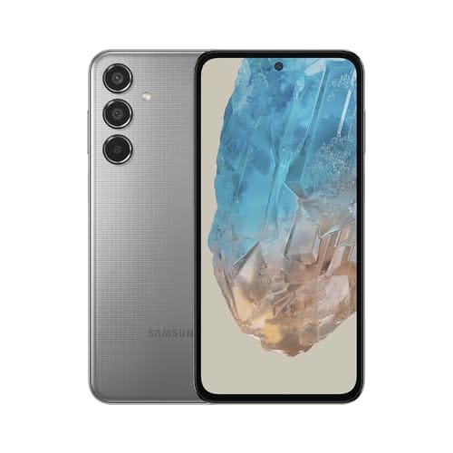 Samsung Galaxy M35 5G, Câmera Tripla Traseira de até 50MP, Selfie de 13MP, Nightography, Apagador de objetos, Tela Super AMOLED + de 6.6" 120Hz Vision Booster, 256 GB, 8GB de RAM