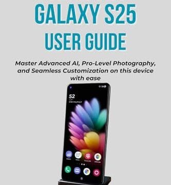 Samsung Galaxy S25 User Guide : Master Advanced AI, Pro-Level Photography, and Seamless Customization on this device with ease (Mastering Your Smartphone ... Personal Computer Book 1) (English Edition)